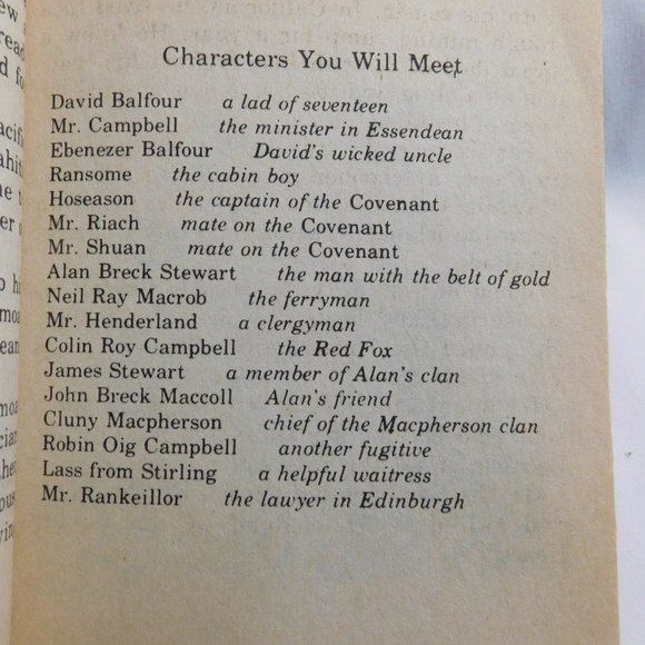 Kidnapped by Robert Louis Stevenson Vintage Book - Picture 9 of 11